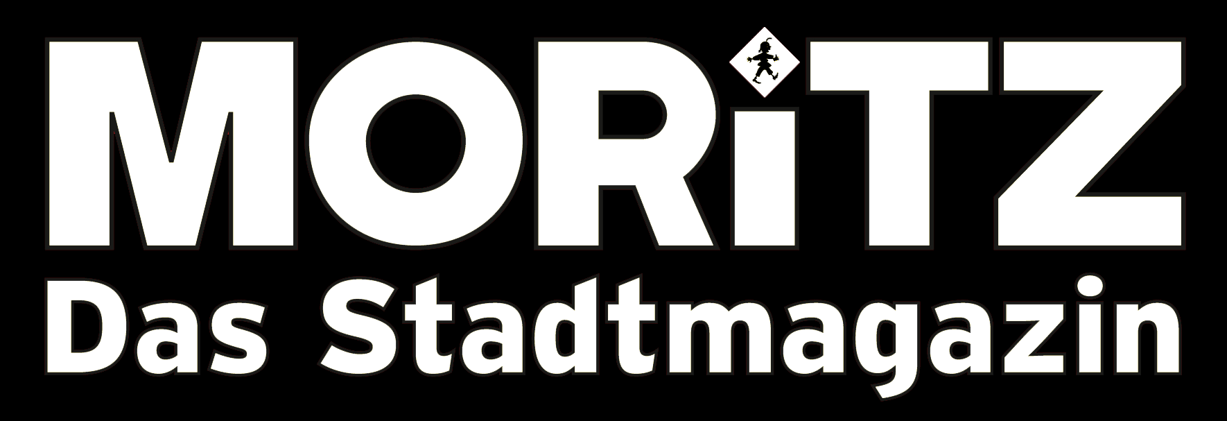 Logo 4c Moritz Das Stadtmagazin schwarz